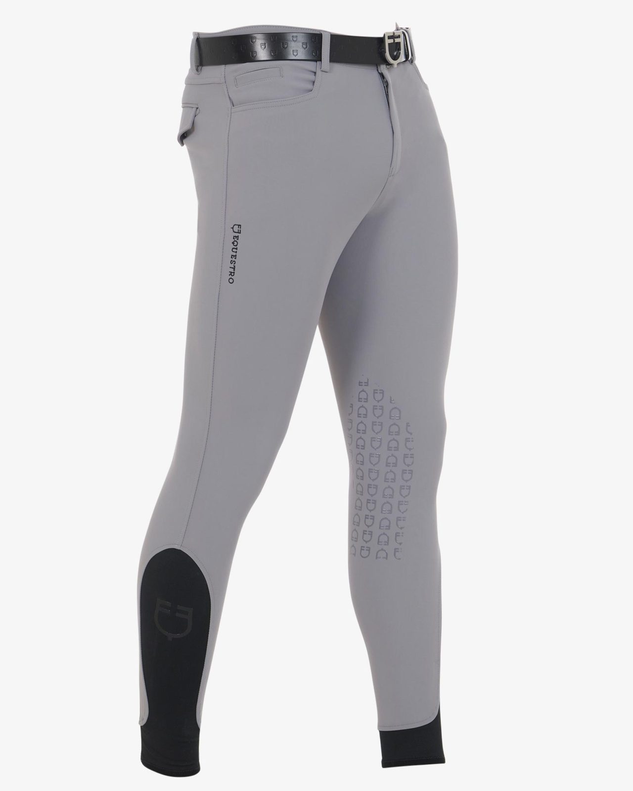 Pantaloni uomo slim fit grip con logo Equestro