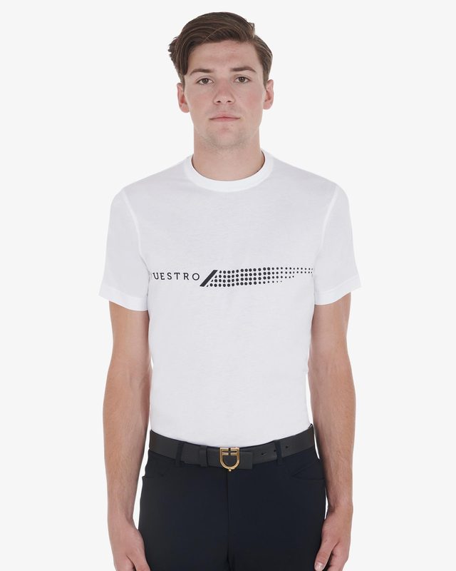 Men's slim fit t-shirt with contrasting print