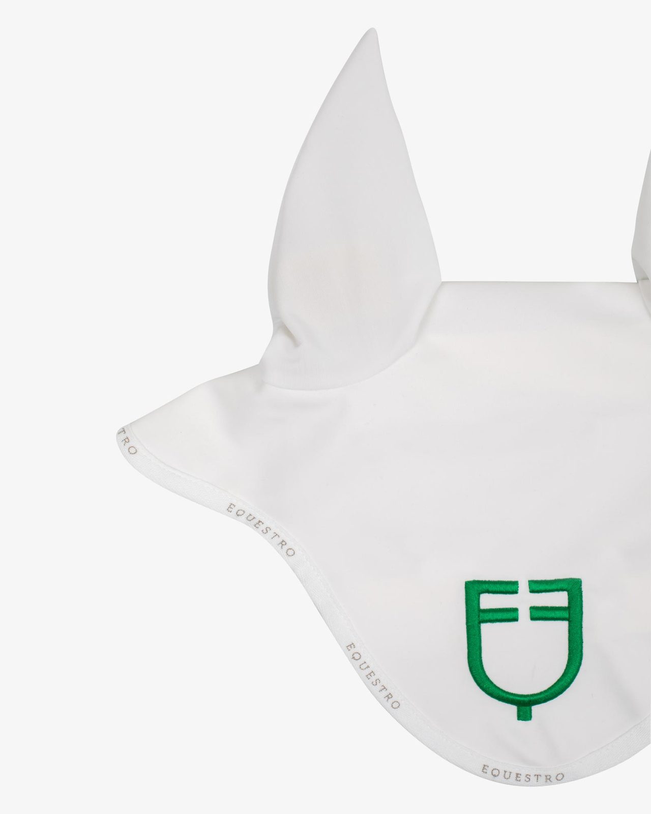 Fly veil in technical fabric with multicolor logo