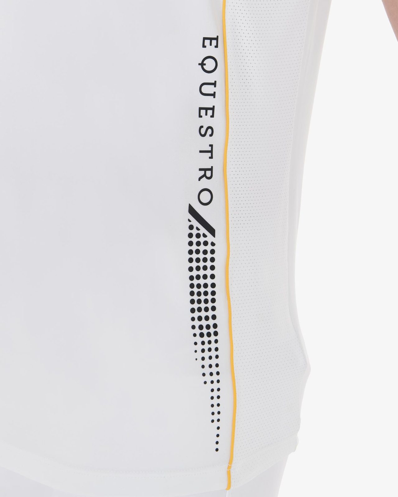 Polo uomo slim fit tessuto tecnico con piping