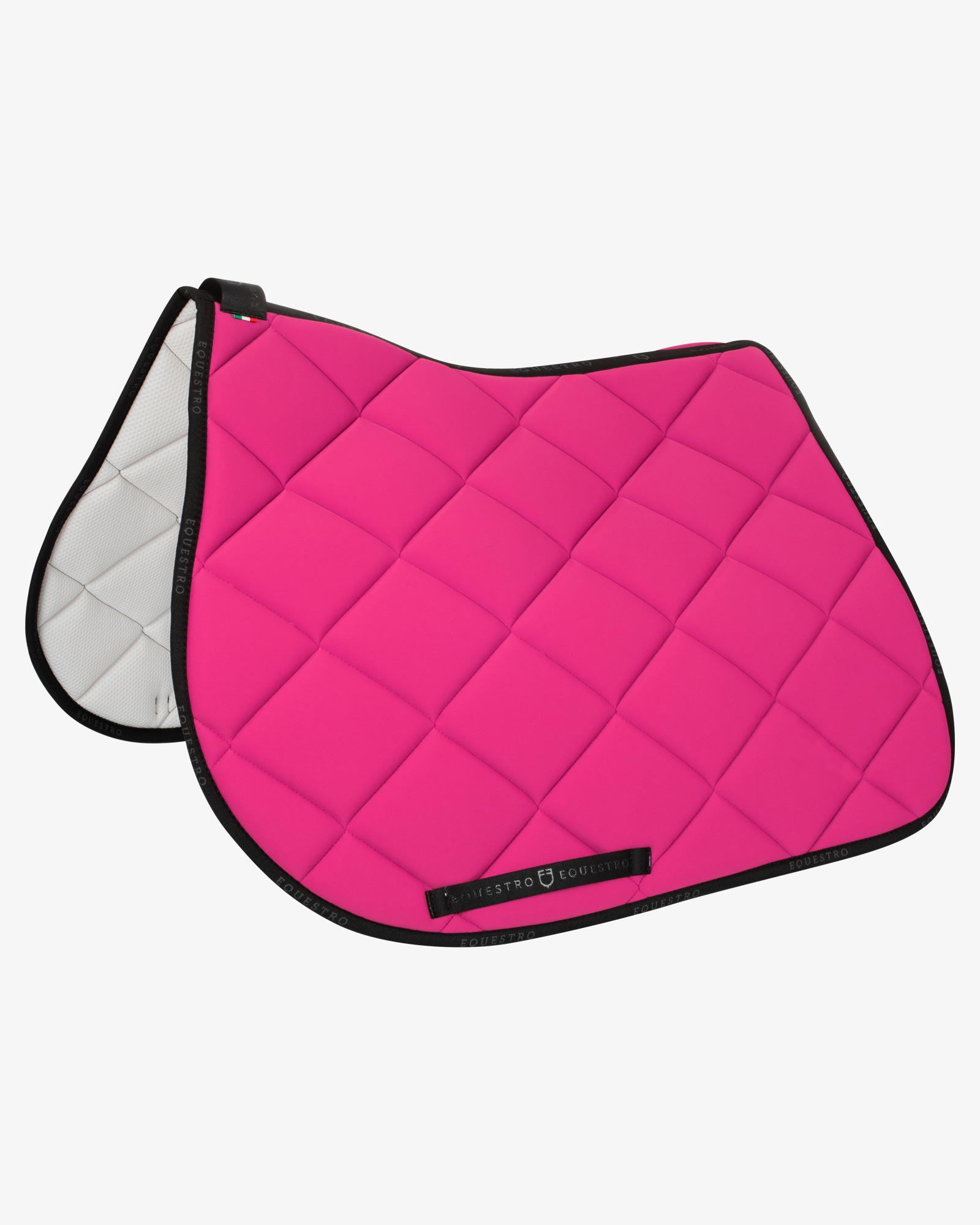 Jumping saddle pad breathable technical fabric