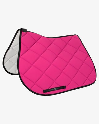 Jumping saddle pad breathable technical fabric