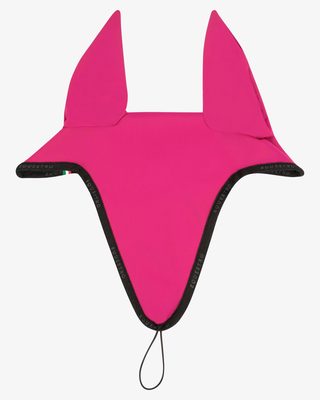 Fly veil in technical fabric with noseband attachment
