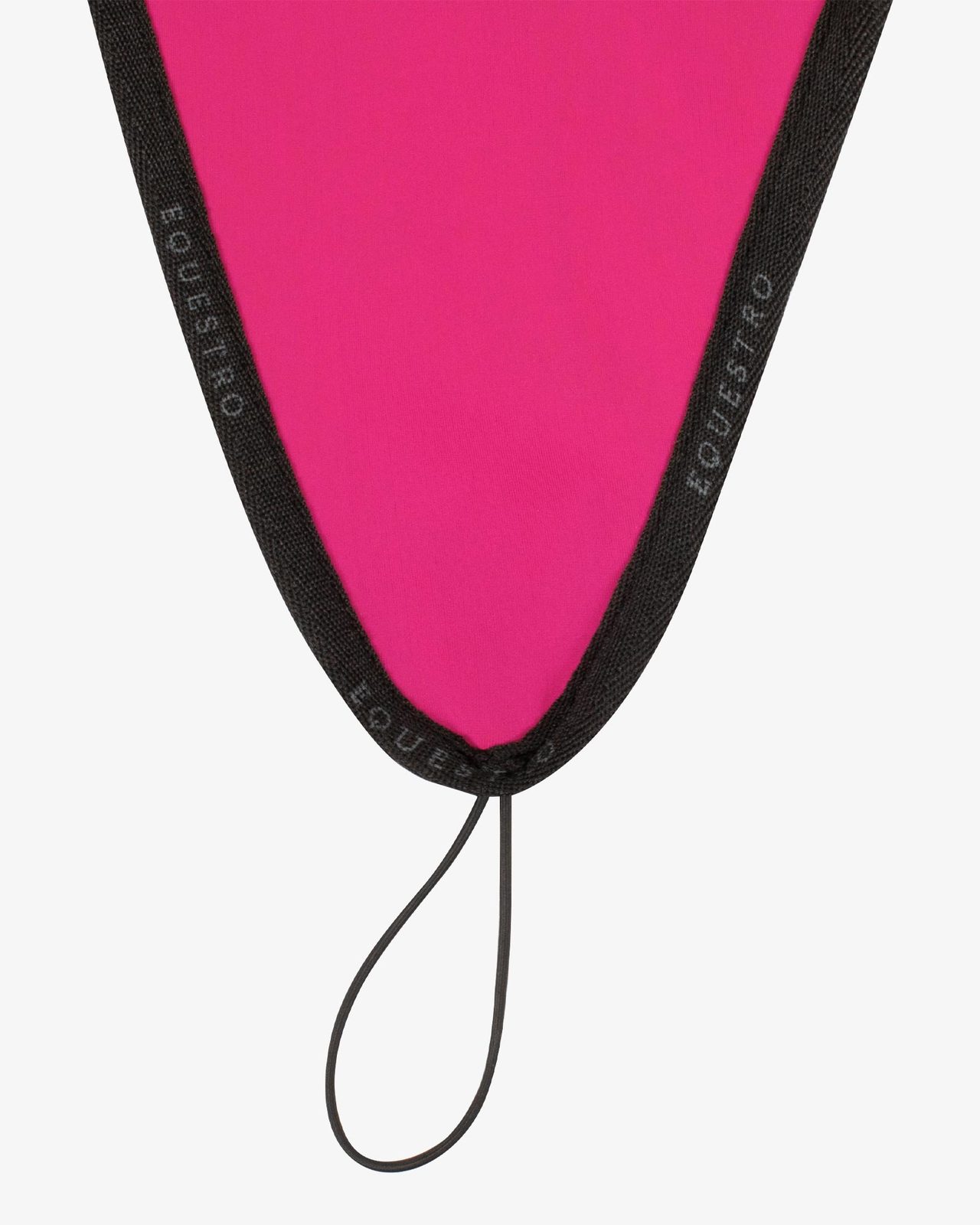 Fly veil in technical fabric with noseband attachment