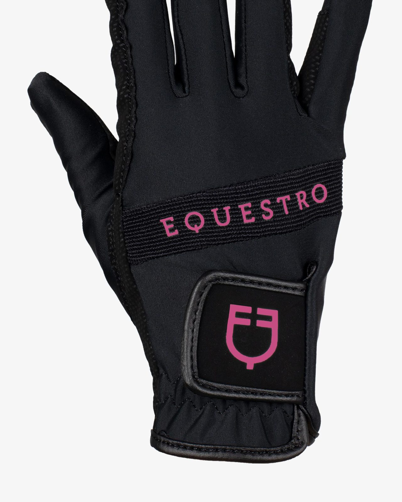 Gloves in technical fabric with multicolor logo
