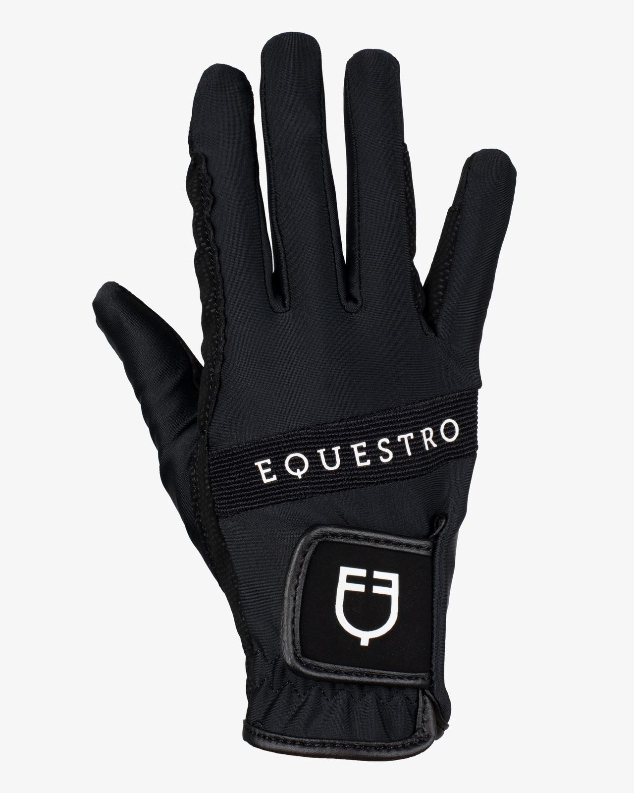 Gloves in technical fabric with multicolor logo