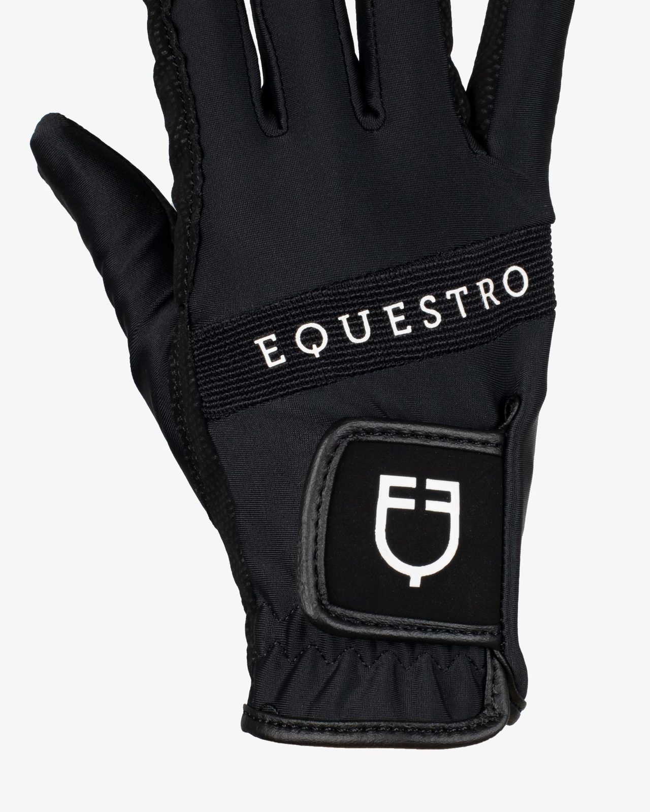 Gloves in technical fabric with multicolor logo