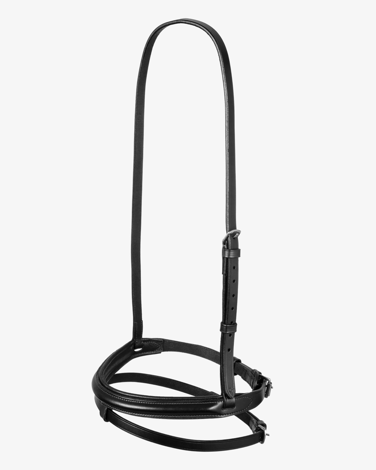 Leather flash noseband bridle