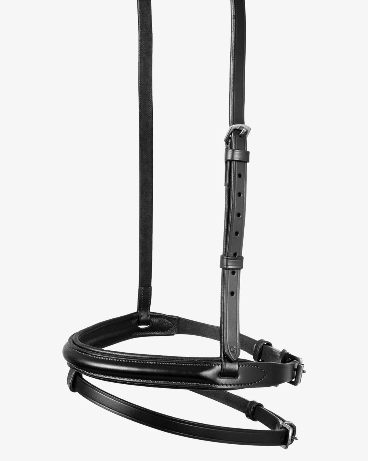 Leather flash noseband bridle