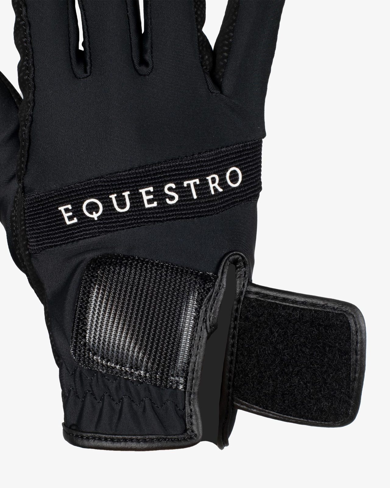 Gloves in technical fabric with multicolor logo