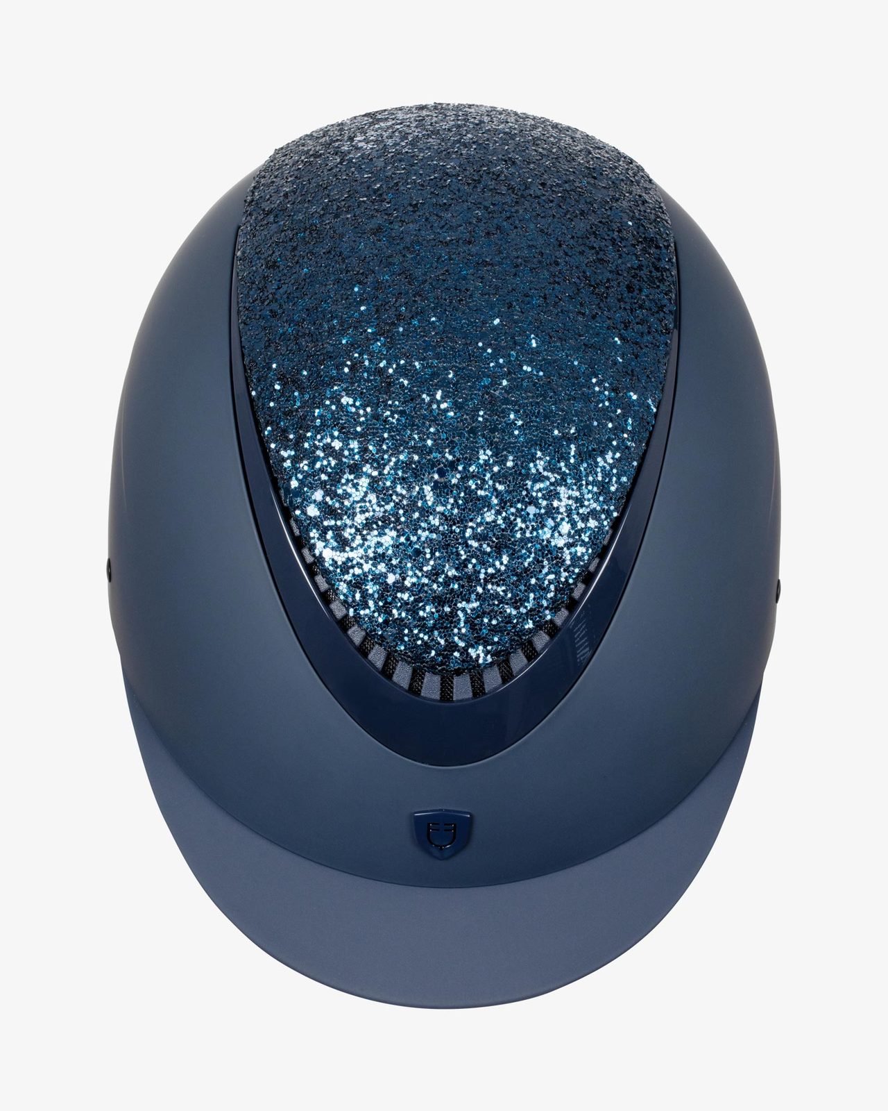 Narrow visor helmet with rhinestones EN 1384-2023 homologation