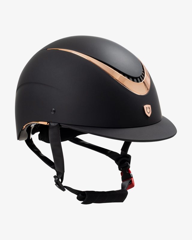 Cap unisex con frame lucido  omologazione EN 1384-2023