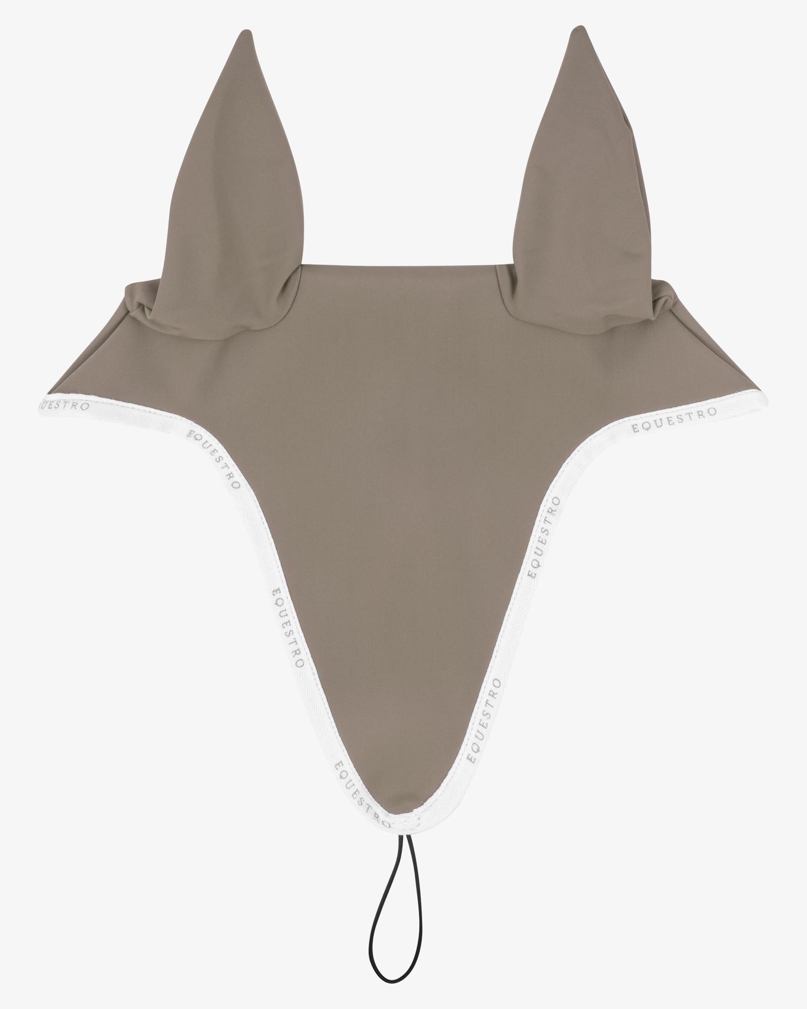Fly veil in technical fabric with noseband attachment