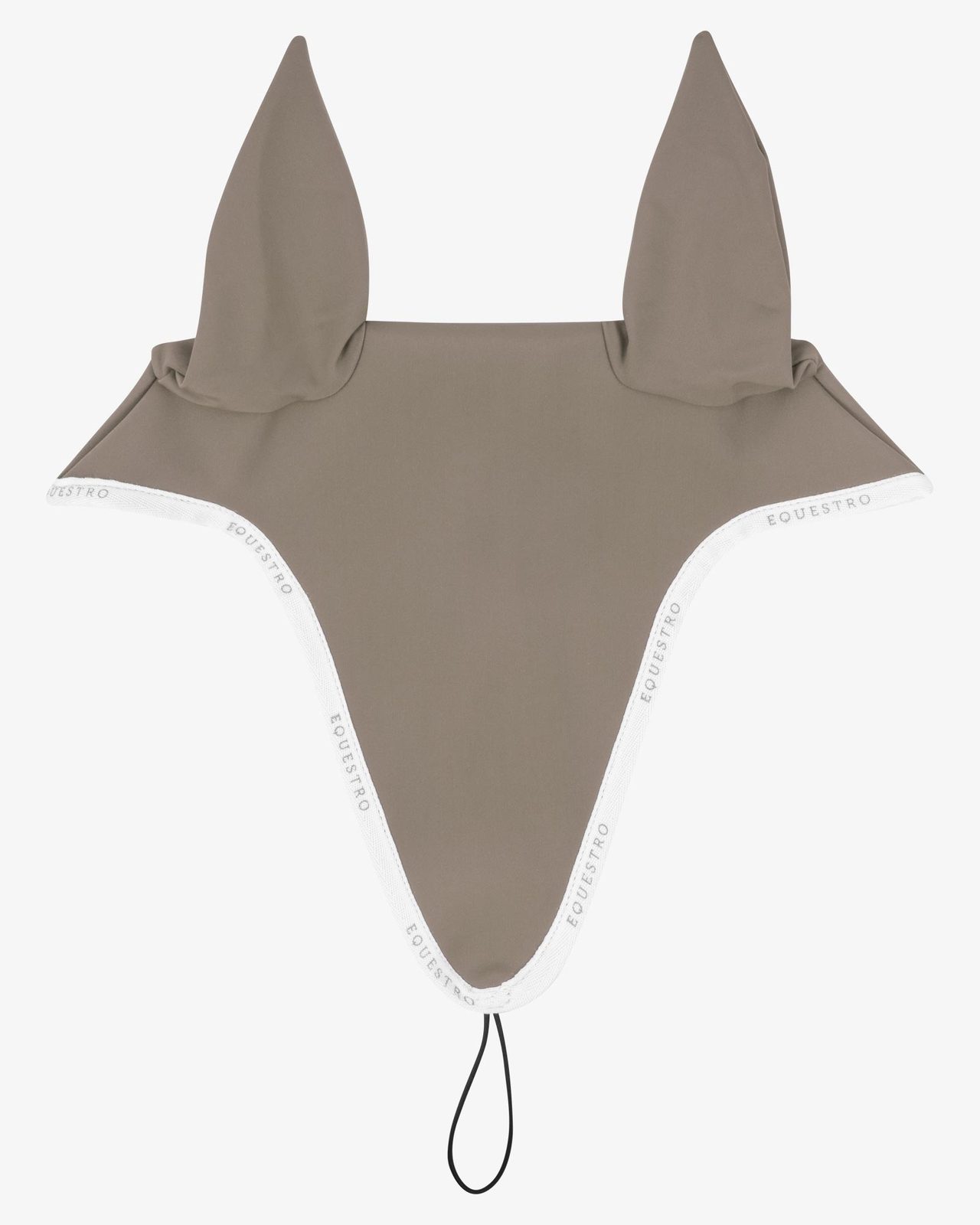 Fly veil in technical fabric with noseband attachment