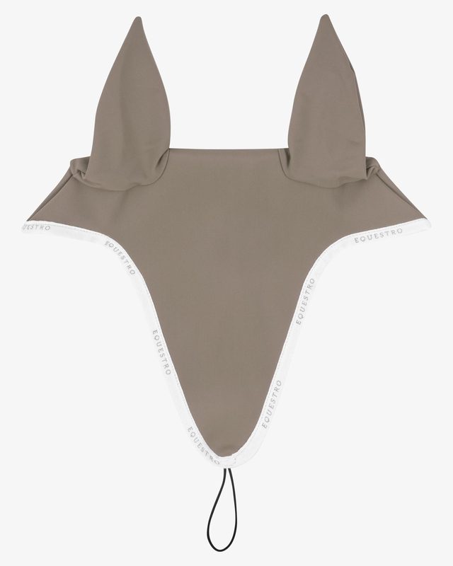 Fly veil in technical fabric with noseband attachment