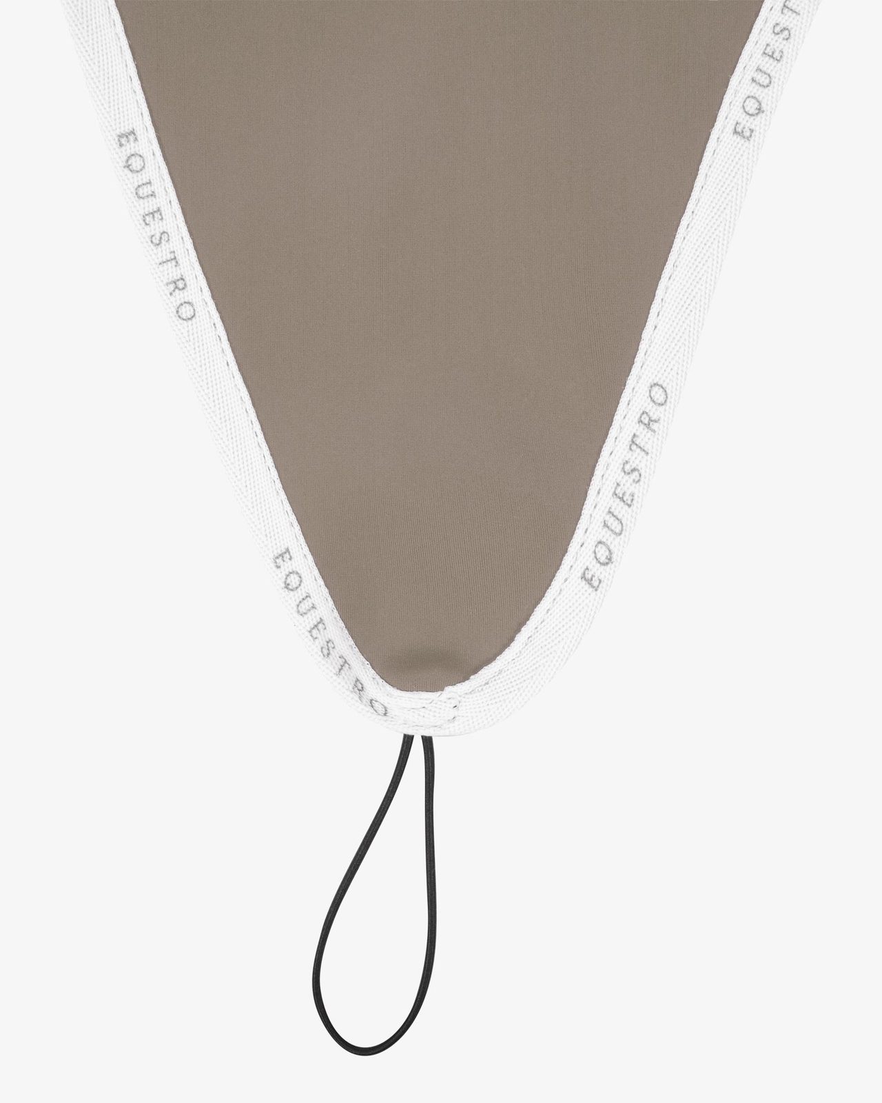 Fly veil in technical fabric with noseband attachment