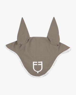 Fly veil in technical fabric with logo