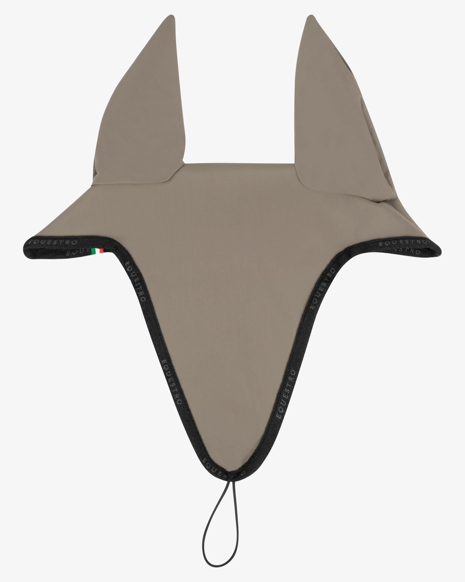 Fly veil in technical fabric with noseband attachment