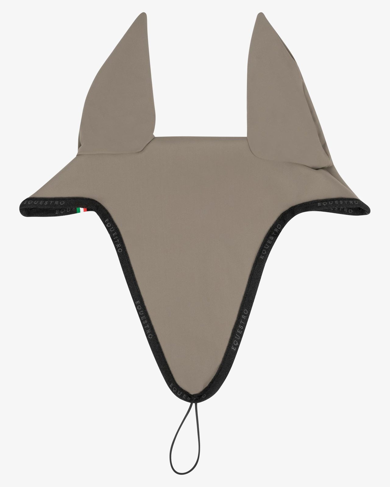 Fly veil in technical fabric with noseband attachment