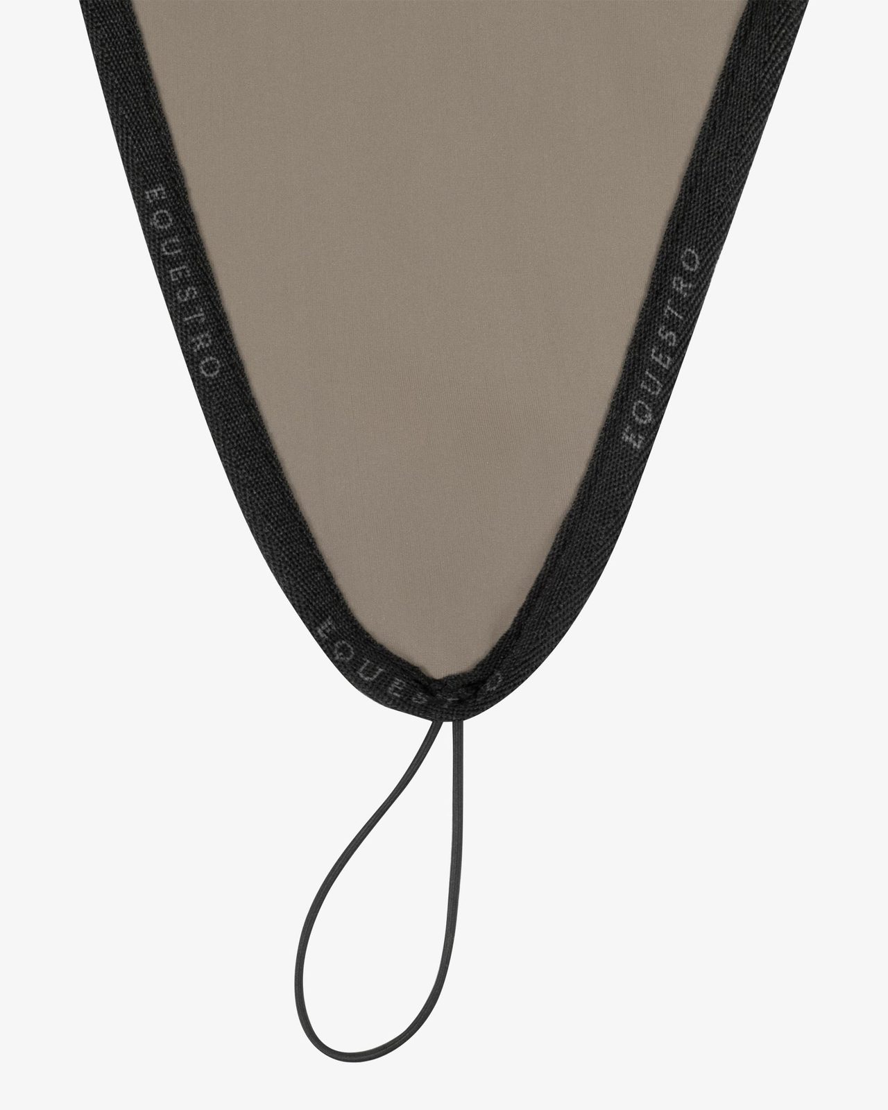 Fly veil in technical fabric with noseband attachment
