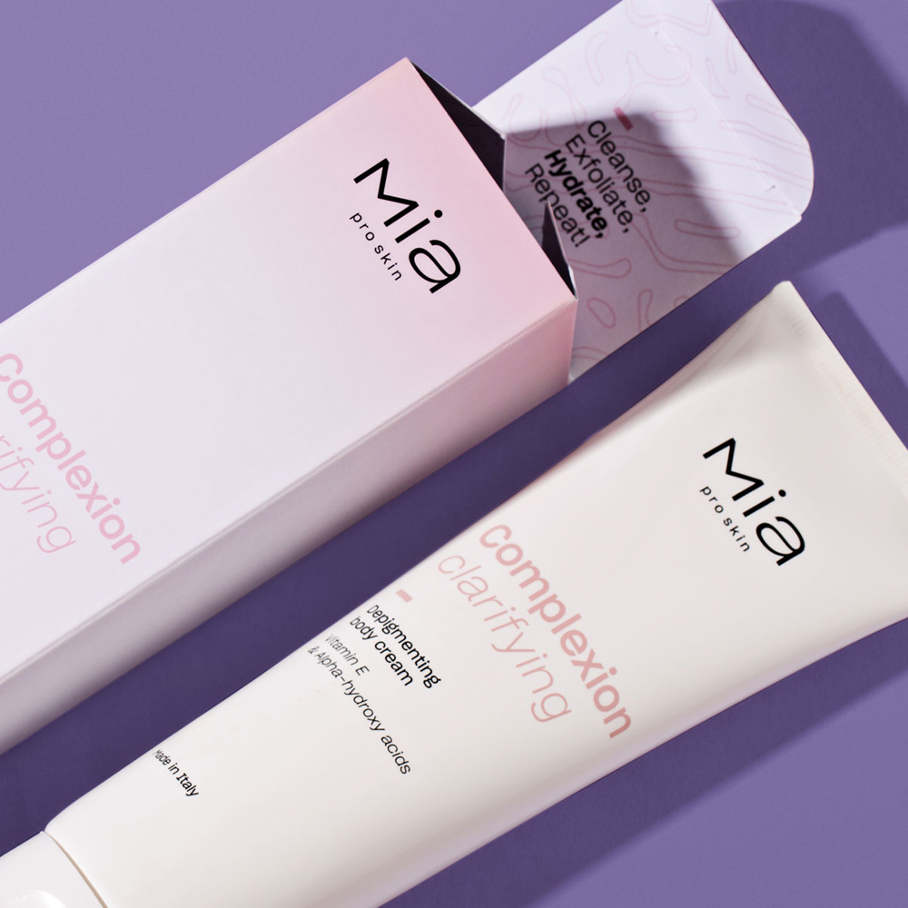 Crema schiarente corpo per macchie cutanee | MIA Proskin