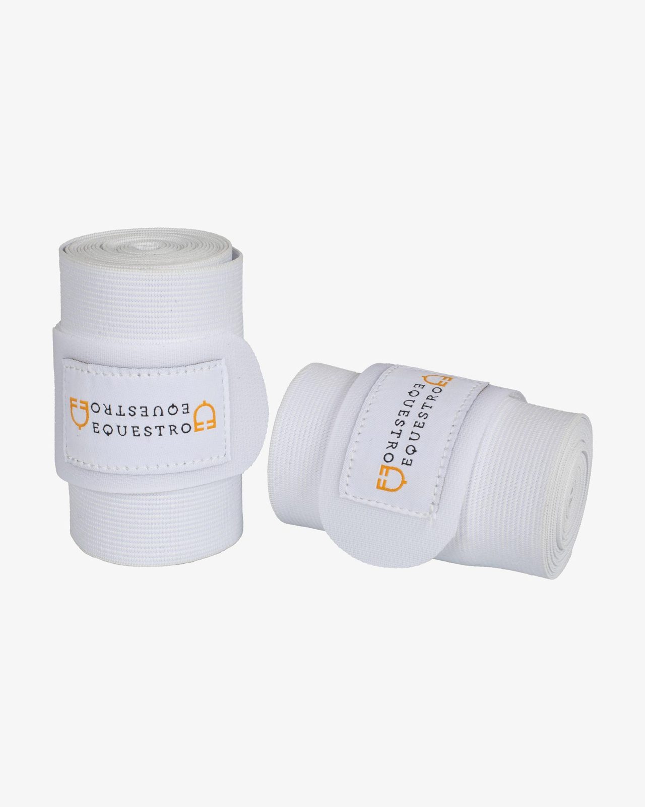 Elastic bandages with hook-and-loop fastening