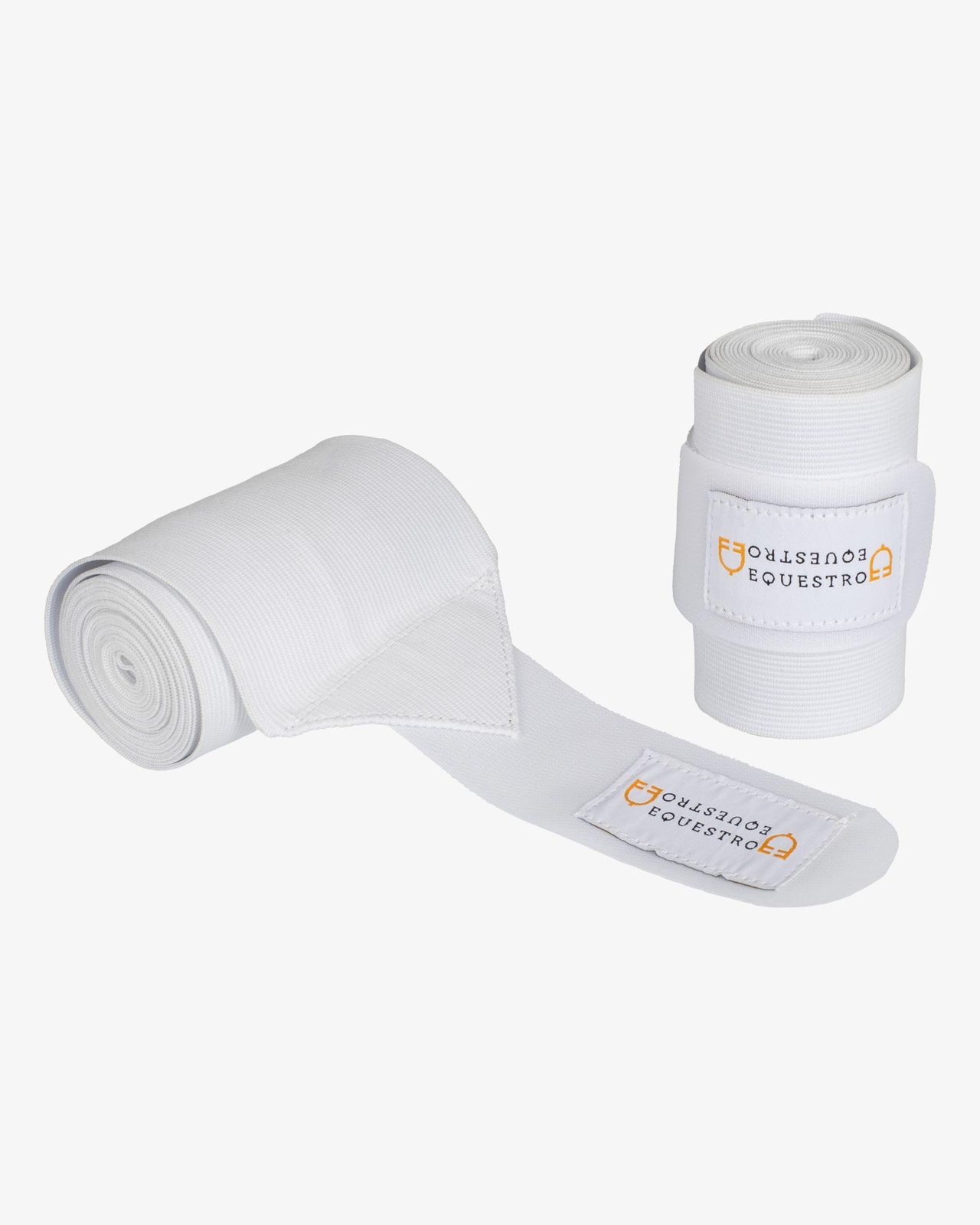 Elastic bandages with hook-and-loop fastening