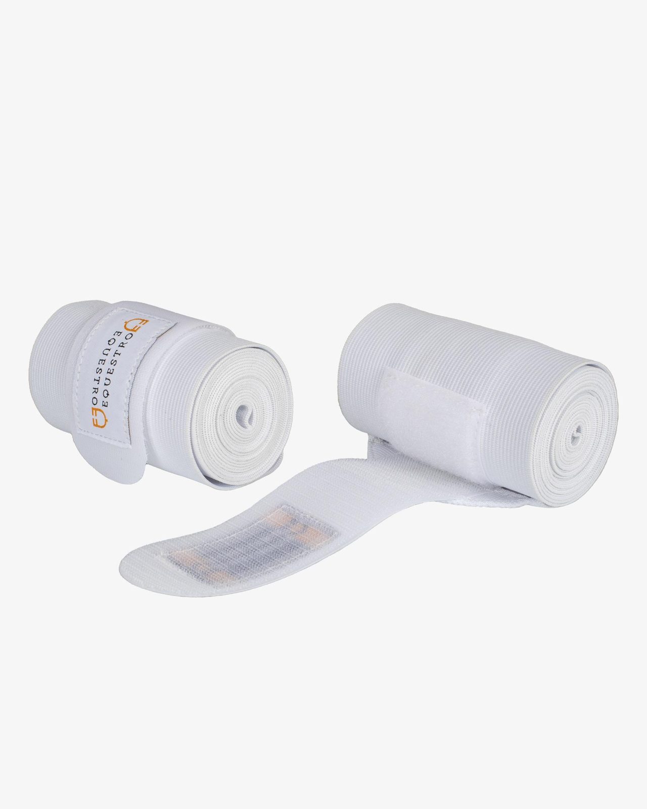 Elastic bandages with hook-and-loop fastening