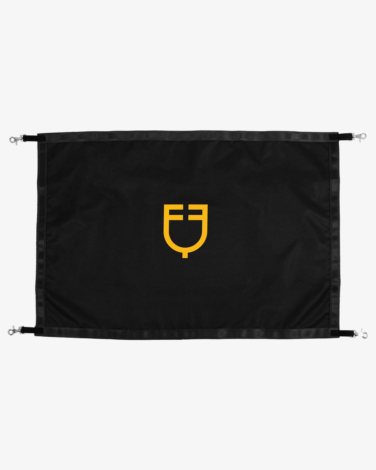 Stable guard with silicone logo