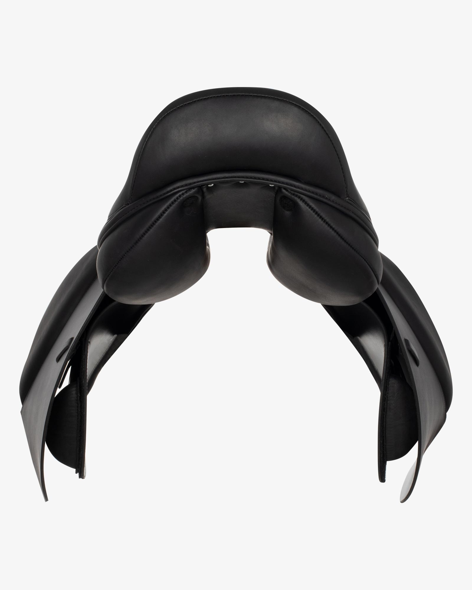 HKM Sella In Cuoio Per Cavallo – Modello 12394 – Colore Nero, Taglia 50 – Anatomica, Morbida E Durevole