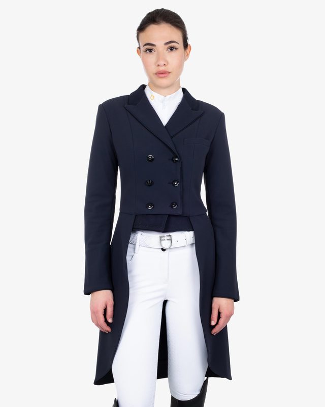 Women's competition dressage tailcoat in technical fabric