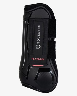 Anatomical tendon boots  with double hook-and-loop fasteners