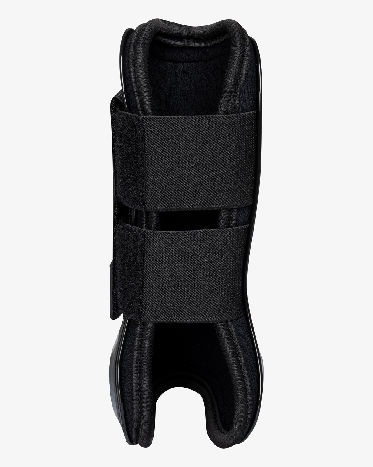 Anatomical tendon boots  with double hook-and-loop fasteners