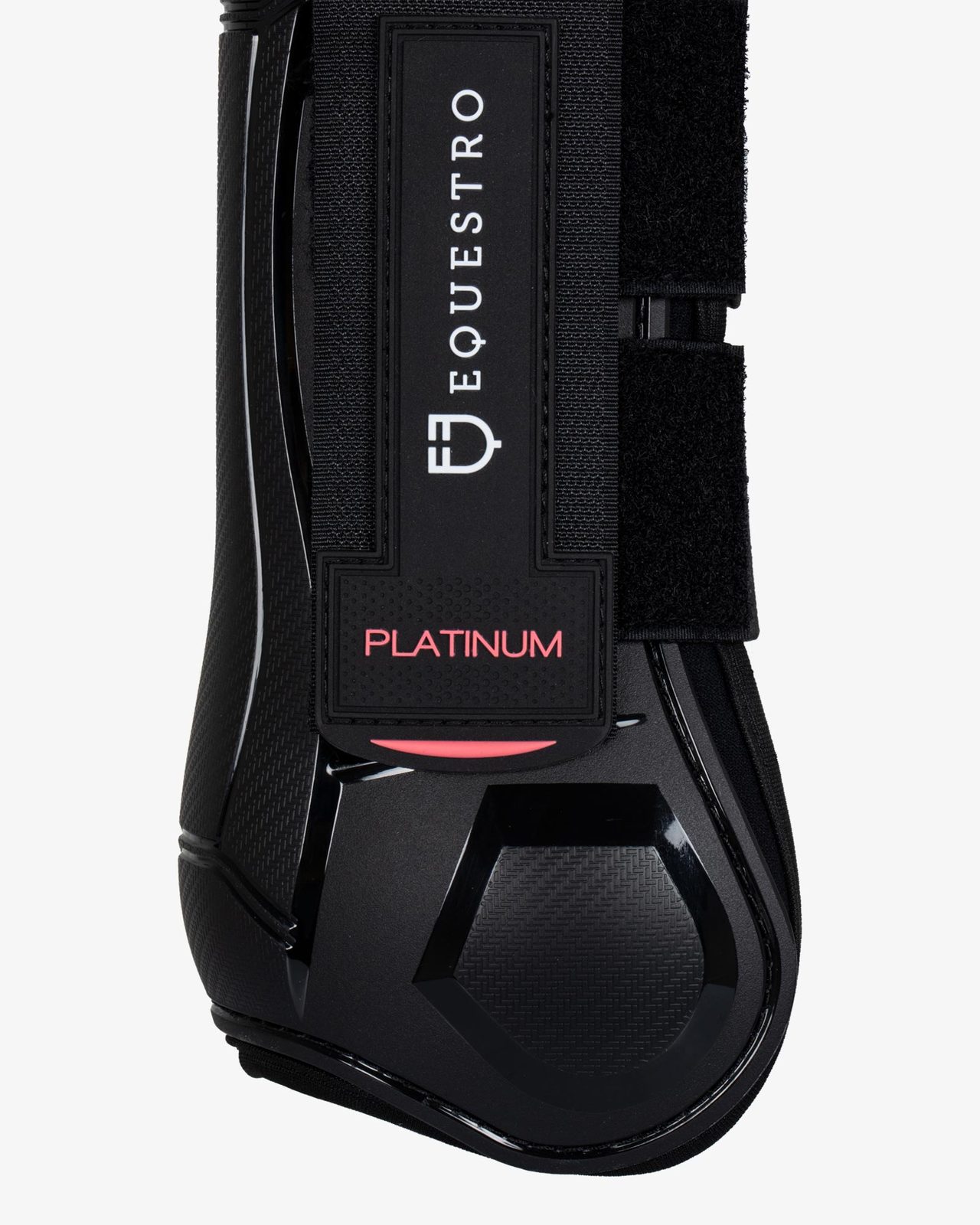 Anatomical tendon boots  with double hook-and-loop fasteners