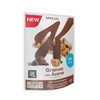 BOX COLAZIONE EQUILIBRATA Bevande Vegetali, Avena Barista 2x1L + Avena Classico 2x1L + Special K Granola Dark Chocolate 320g