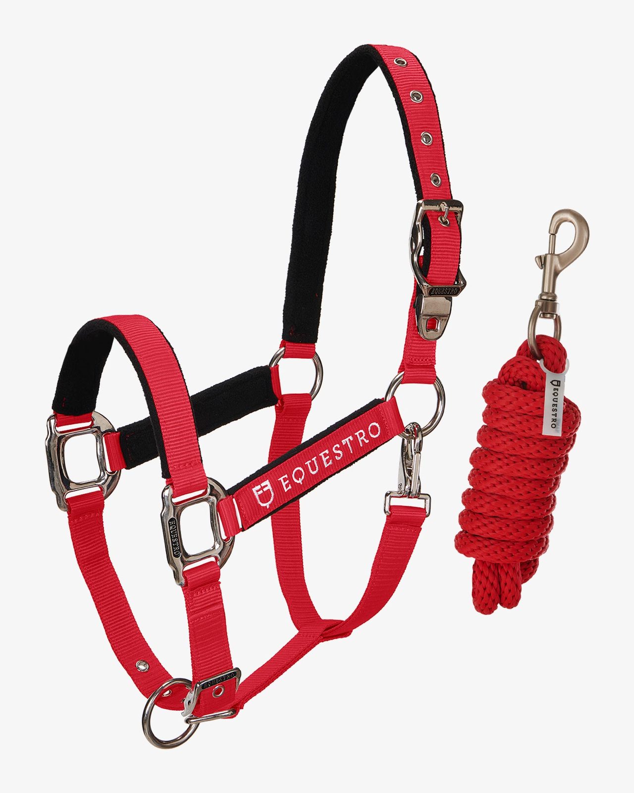 Padded double adjustment headcollar