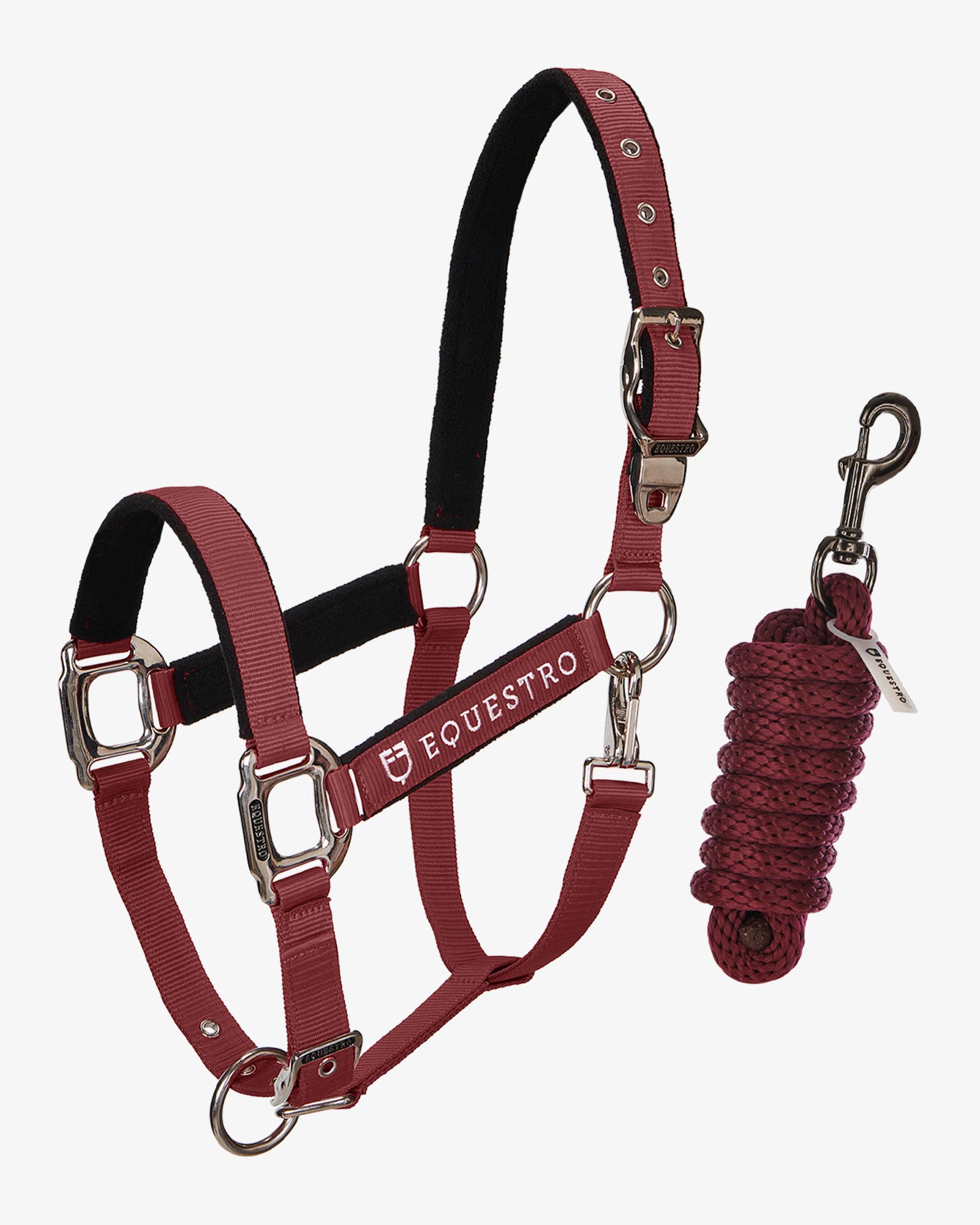 Padded double adjustment headcollar