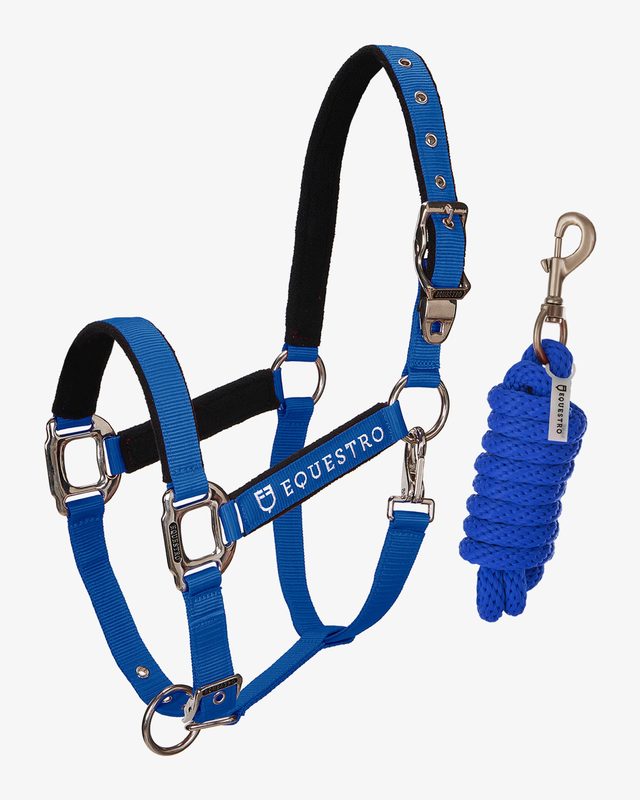 Padded double adjustment headcollar