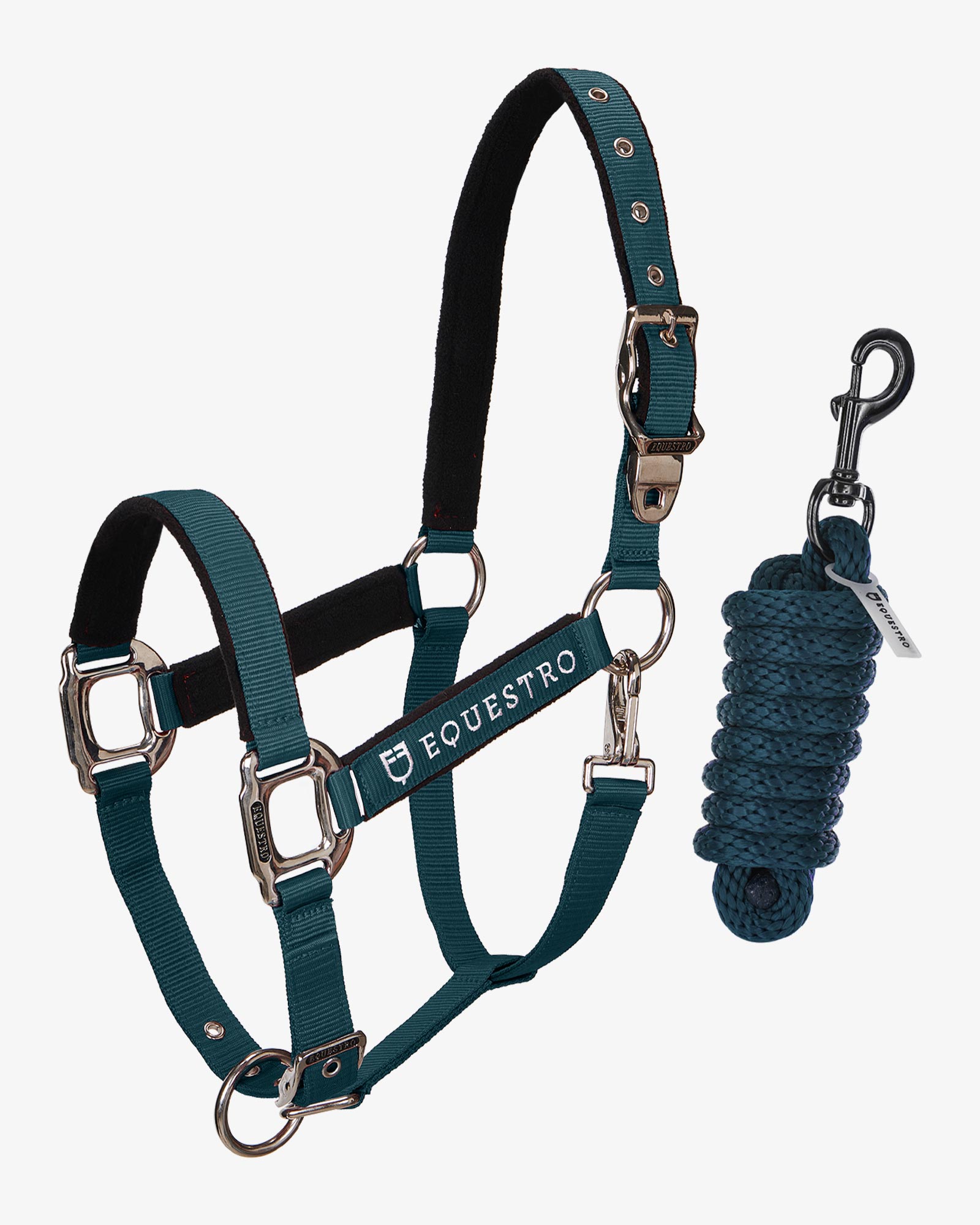 Padded double adjustment headcollar