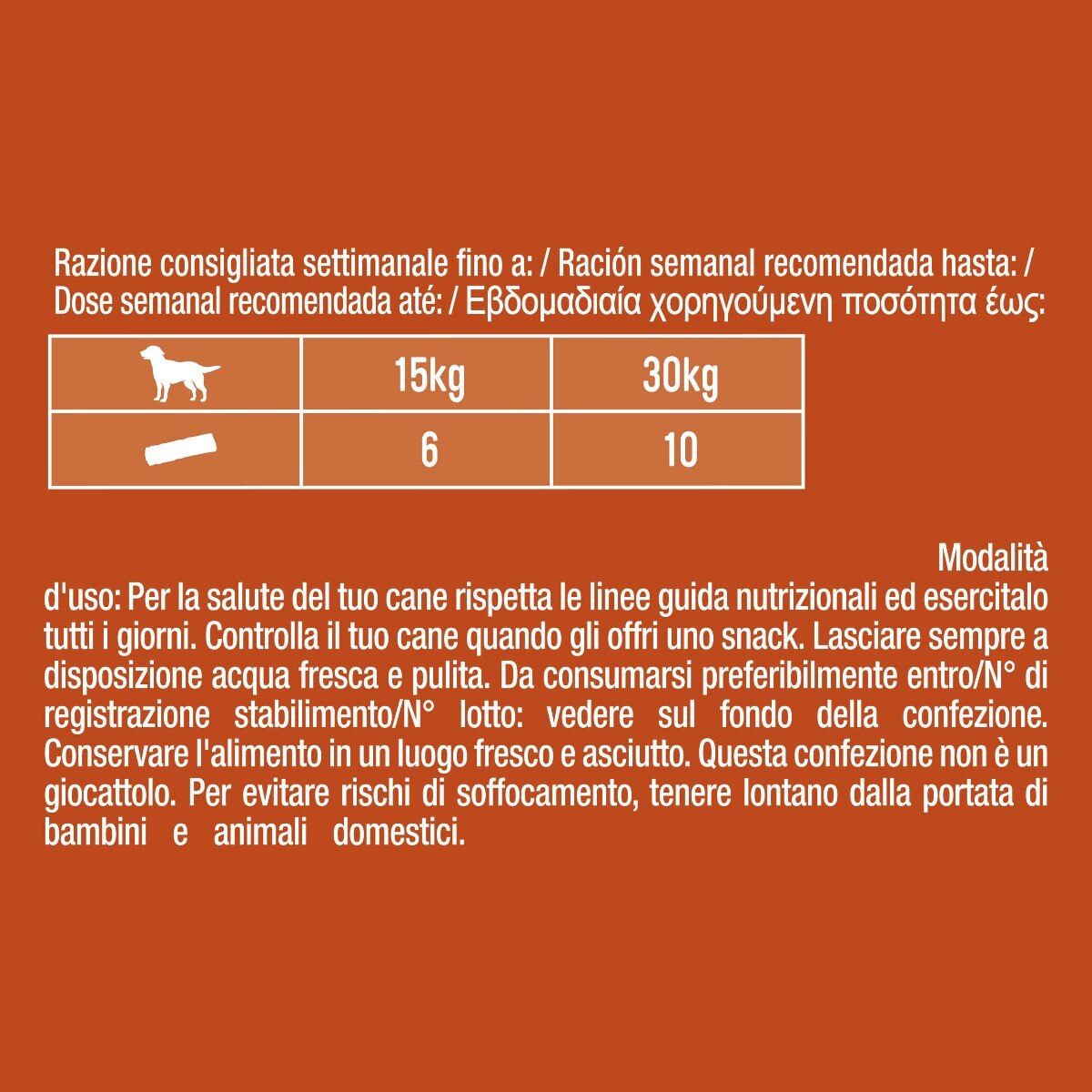 ADVENTUROS® Sticks Snack Cane al gusto Bufalo