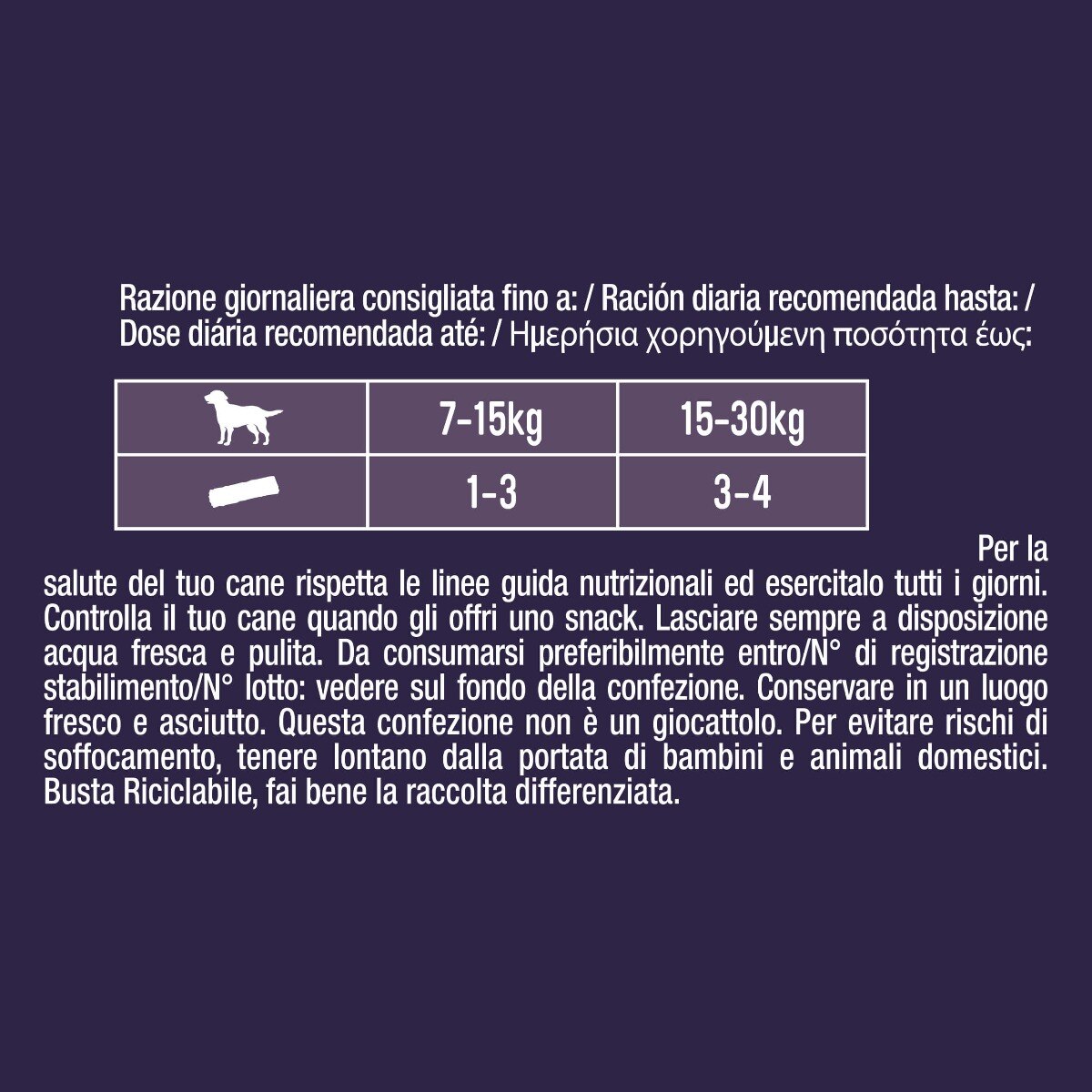 ADVENTUROS® Strips Snack Cane al gusto Cervo