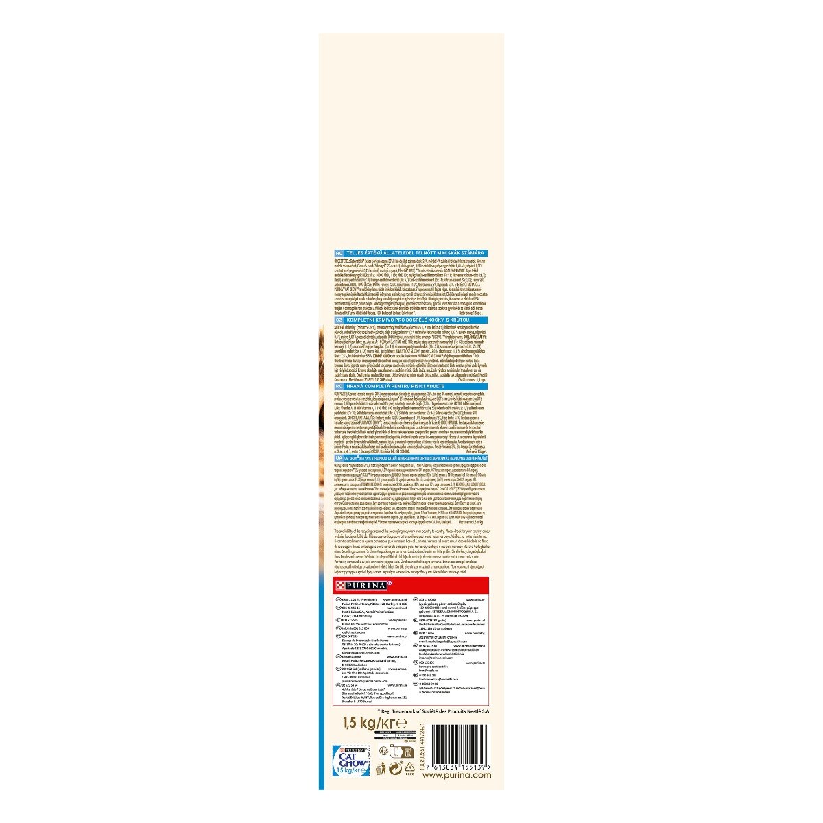 Cat Chow® 3 IN 1 Gatto Crocchette ricco in Tacchino