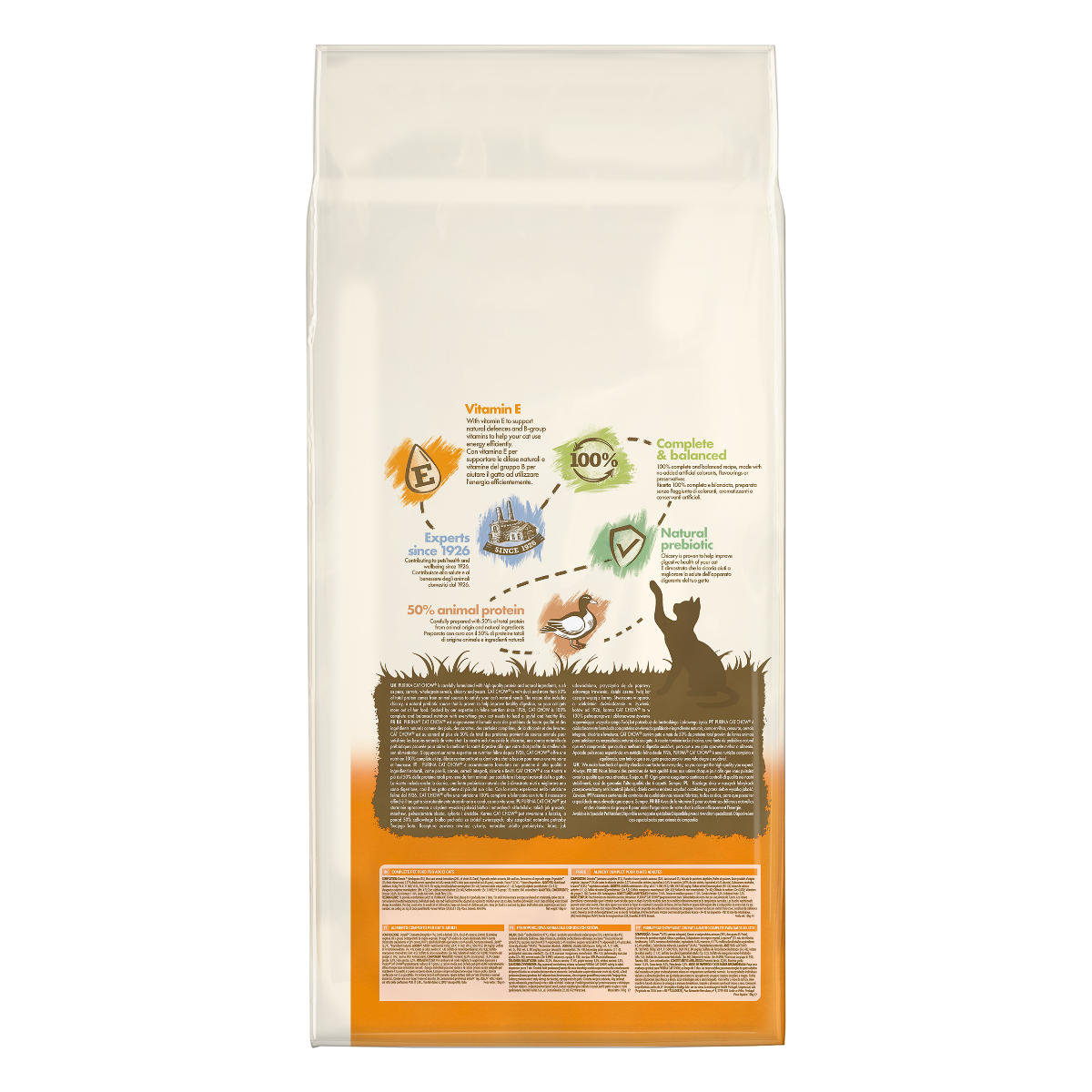 Cat Chow® Adult Gatto Crocchette ricco in Anatra