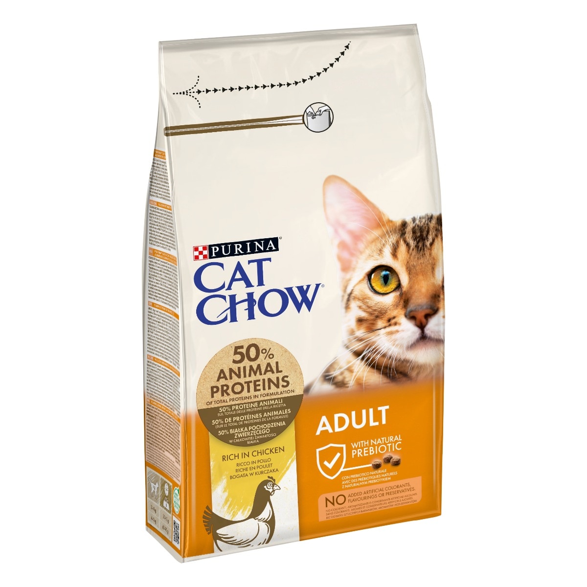 Cat Chow® Adult Gatto Crocchette ricco in Pollo