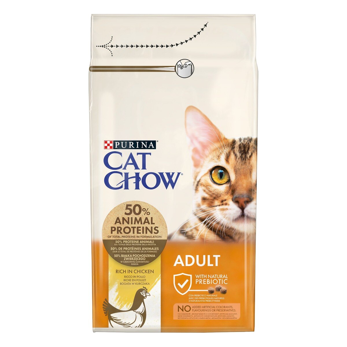 Cat Chow® Adult Gatto Crocchette ricco in Pollo