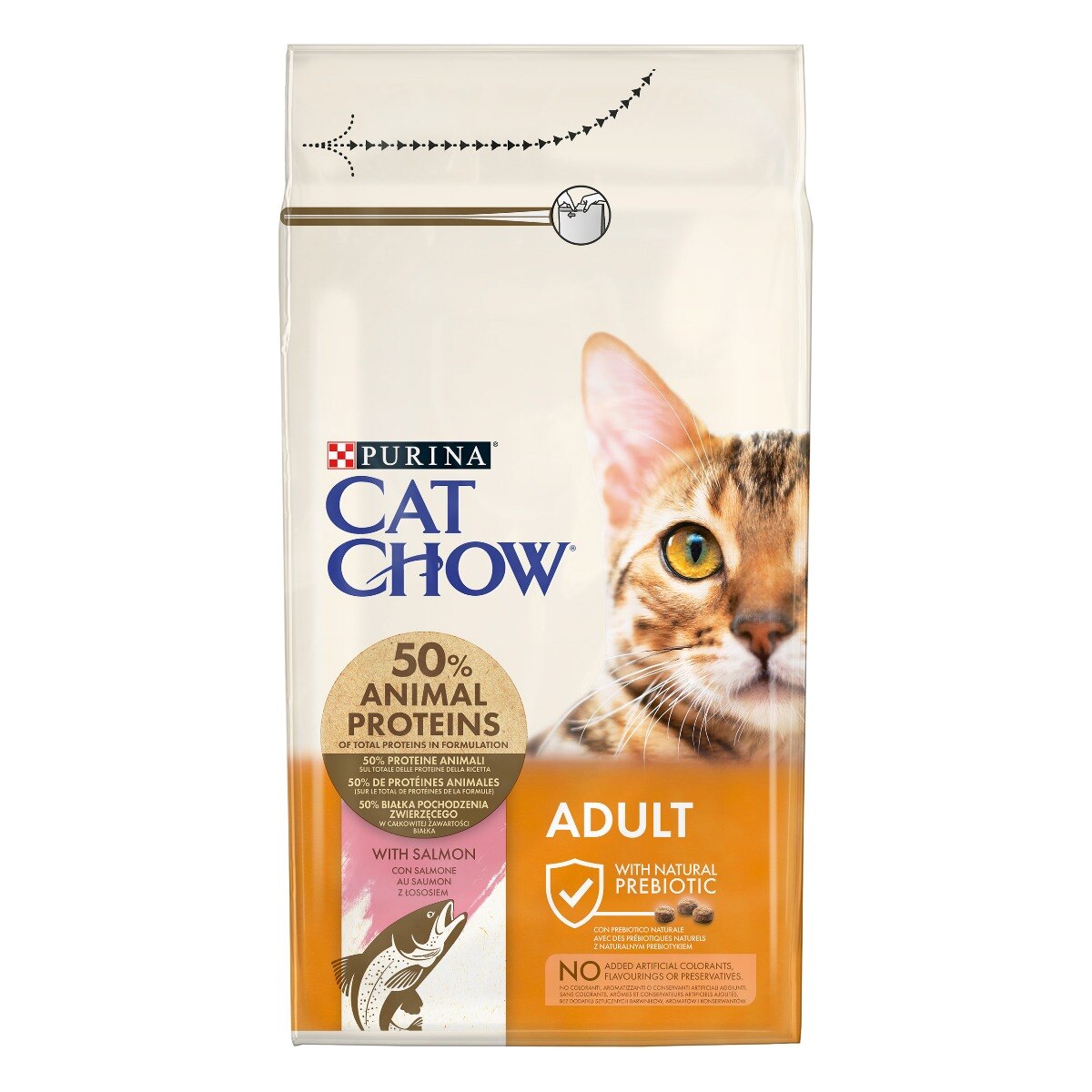 Cat Chow® Adult Gatto Crocchette con Salmone