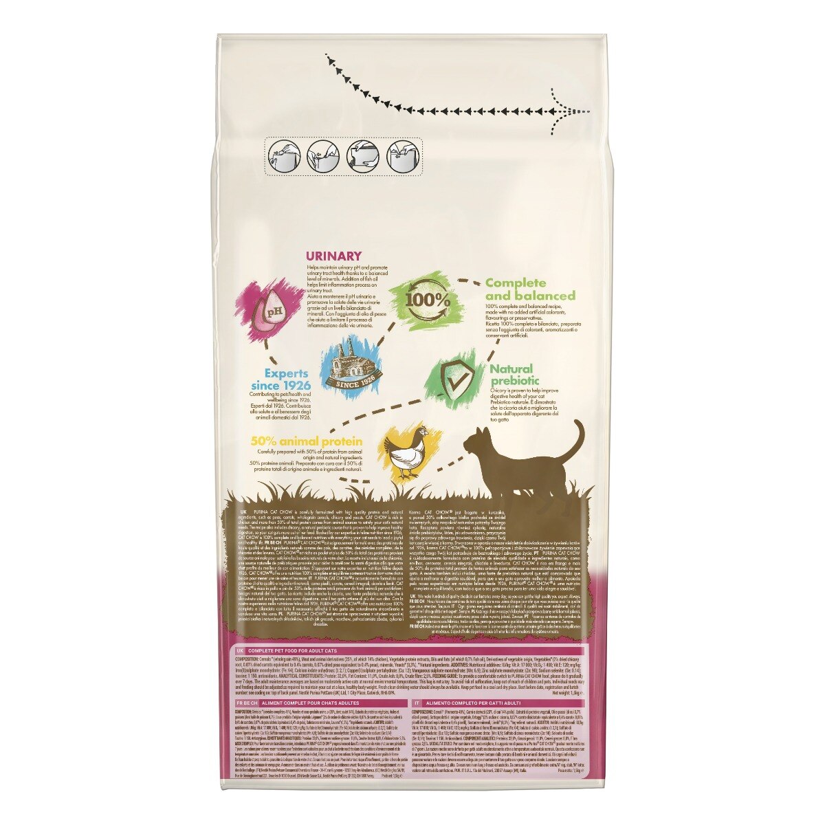Cat Chow® Urinary Tract Health Gatto Crocchette ricco in Pollo