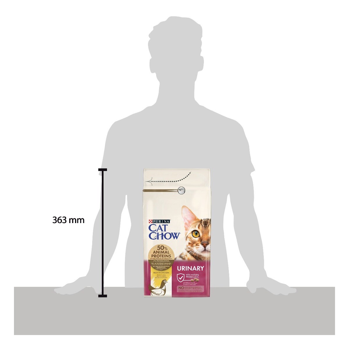 Cat Chow® Urinary Tract Health Gatto Crocchette ricco in Pollo
