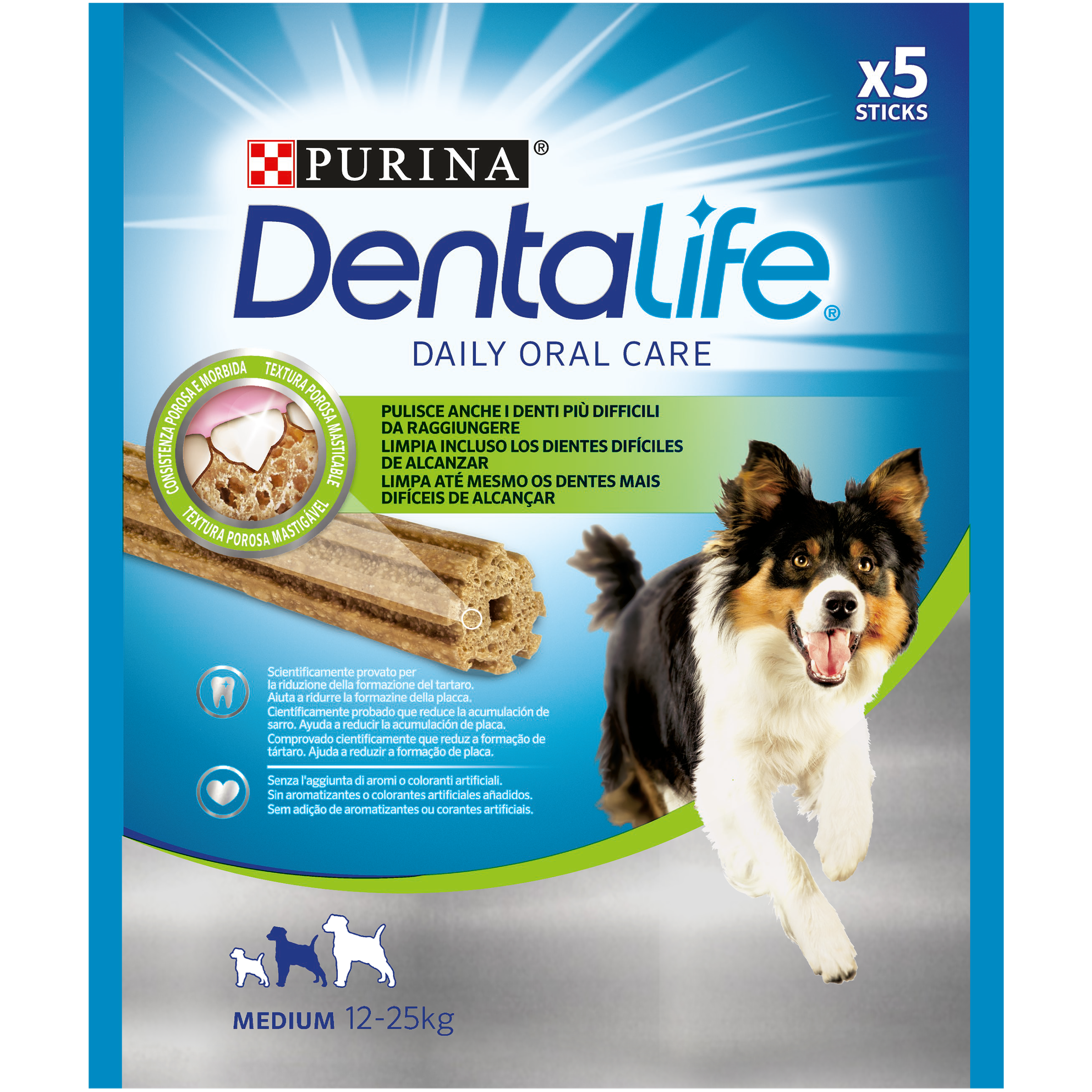 DENTALIFE® Cane Snack per l'igiene orale Taglia Medium