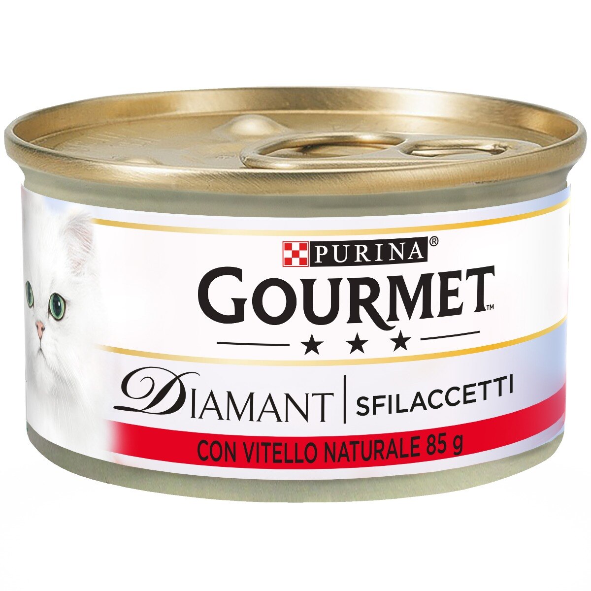 GOURMET® Diamant Gatto Sfilaccetti con Vitello Naturale